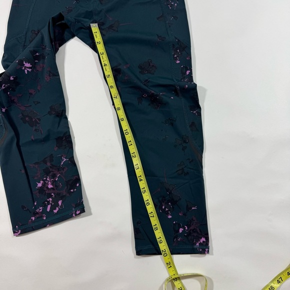 Sweaty Betty Zero Gravity Leggings Green Floral Print - Picture 9 of 9